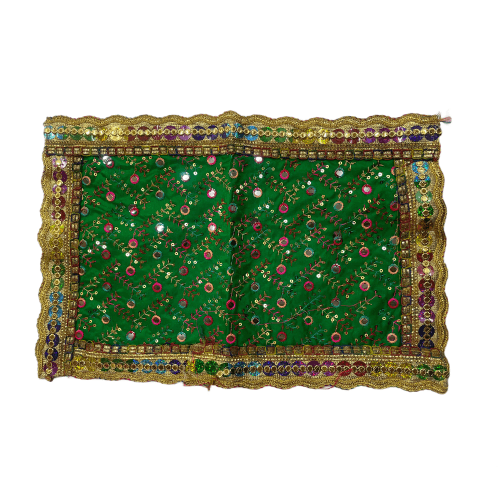 Fancy Mataji Chunari - Green