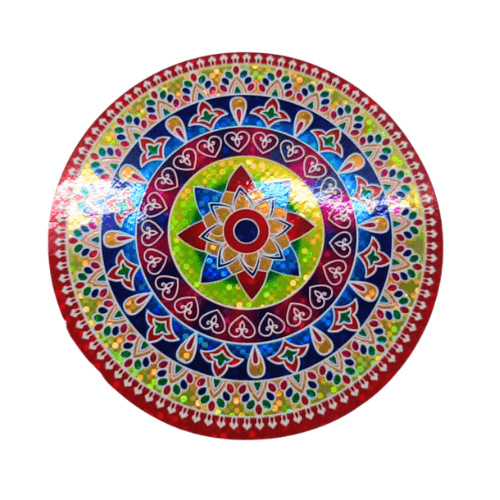 16 cm Fancy Rangoli Sticker