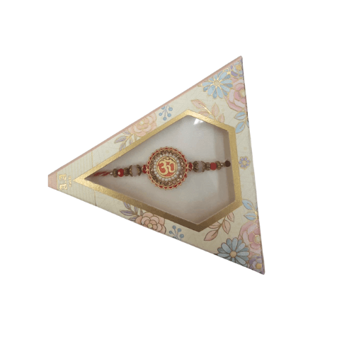 Exclusive Aum Sign Boxed Rakhi