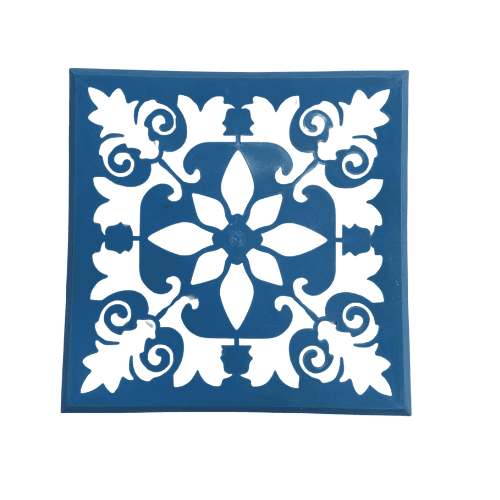 Fancy flower rangoli stencil variety of patterns and designs