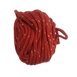 gold & red laxmi string